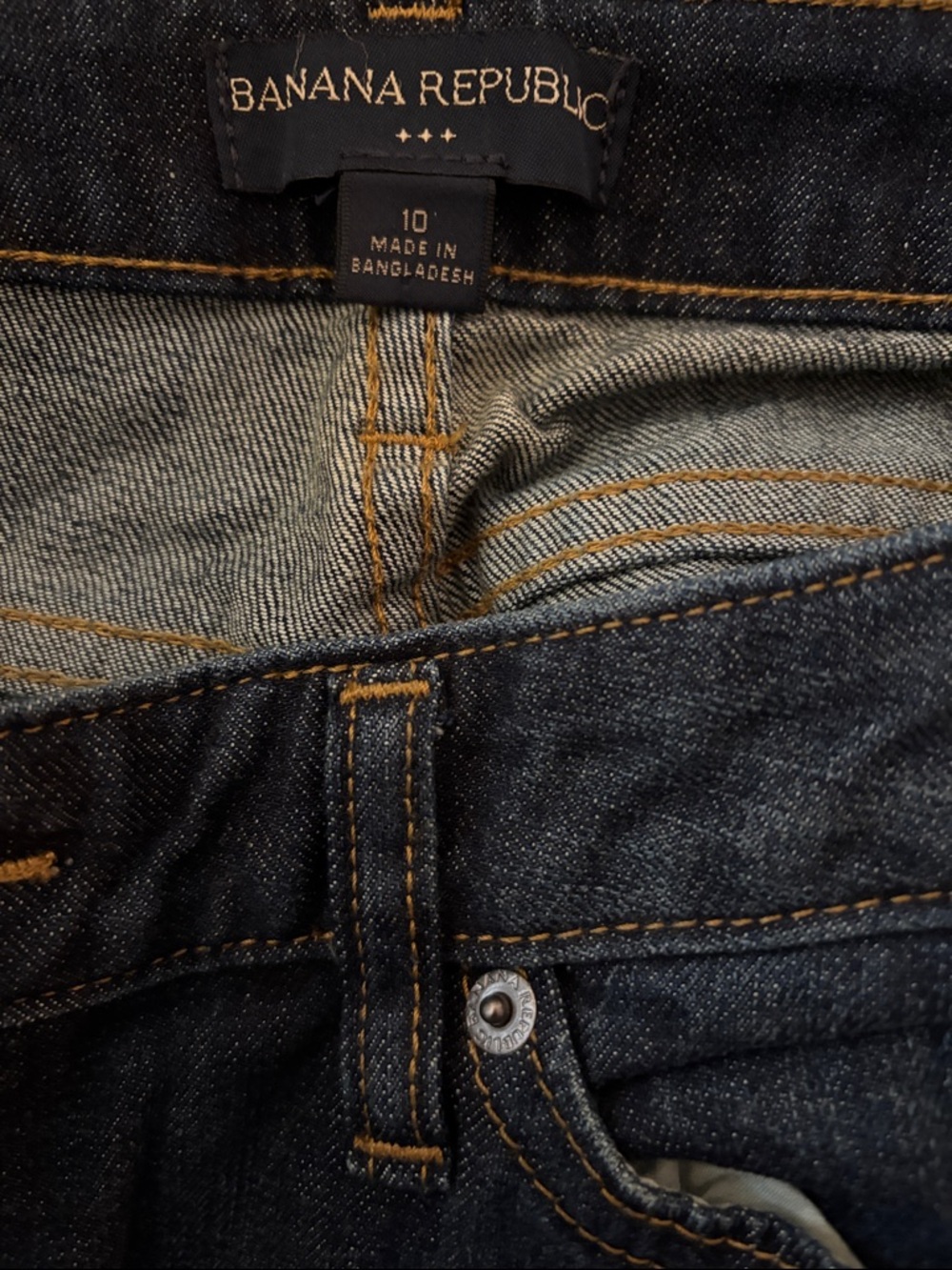 Banana Republic Slim Dark Indigo  flare Jeans
